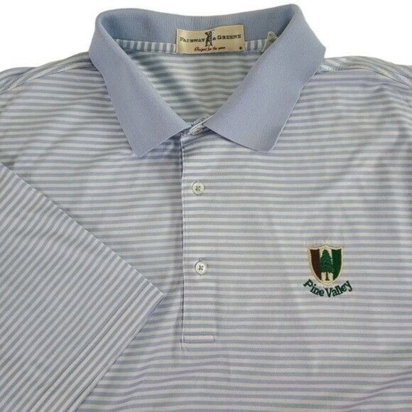 Fairway & Greene Shirts Fairway Greene Pine Valley Mens Blue